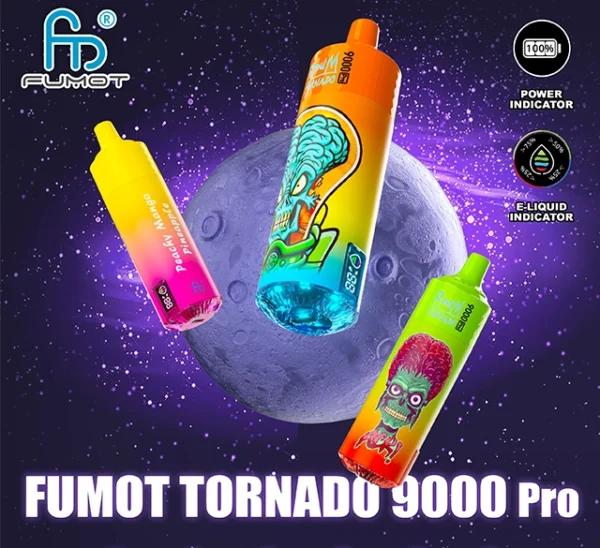 RandM Tornado 9000 PRO Puffs 0% 2% 3% 5% Basso contenuto di nicotina alla rinfusa Acquista Vape monouso ricaricabile all'ingrosso - JumpVape - 1