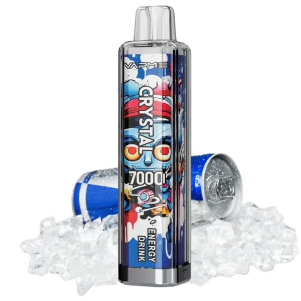 Vapme Crystal 7000 Puffs 2% 5% Nicotina Recarregável Vapes descartáveis ​​em massa comprar no atacado - JumpVape - 9