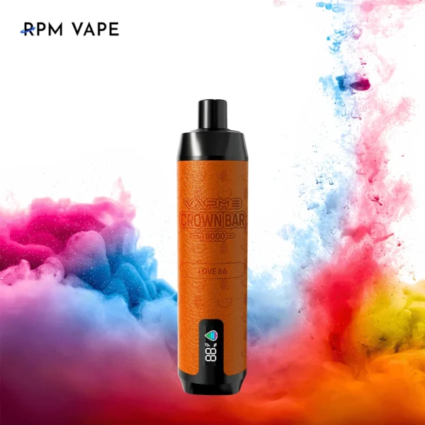 Vapme Crown Bar 18000 PRO MAX 2% 5% Nicotine 18000 puffs Rechargeable Disposable Vapes Bulk buy Wholesale - JumpVape - 7