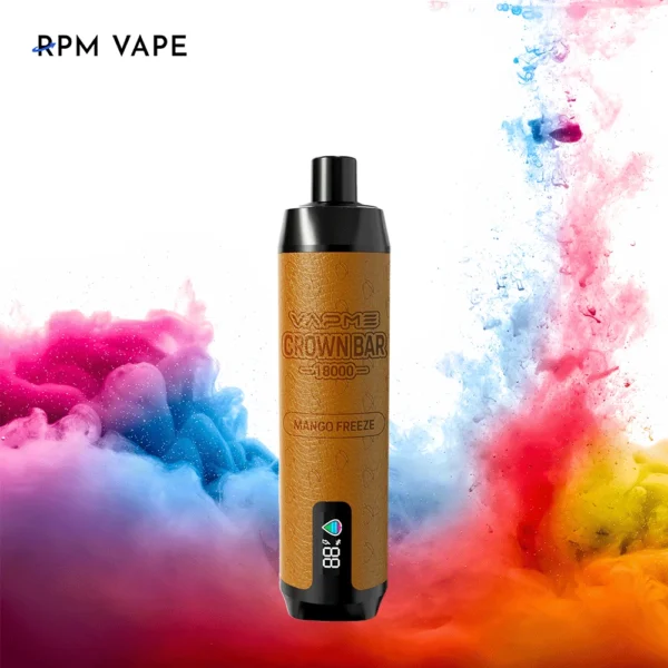 Vapme Crown Bar 18000 PRO MAX 2% 5% Nicotine 18000 puffs Rechargeable Disposable Vapes Bulk buy Wholesale - JumpVape - 5