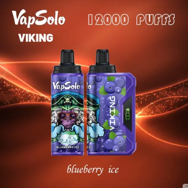 VapSolo Viking 12000 Puffs 2% 5% Stilo vape reîncărcabil de unică folosință cu conținut scăzut de nicotină Cumpărați cu ridicata - JumpVape - 11