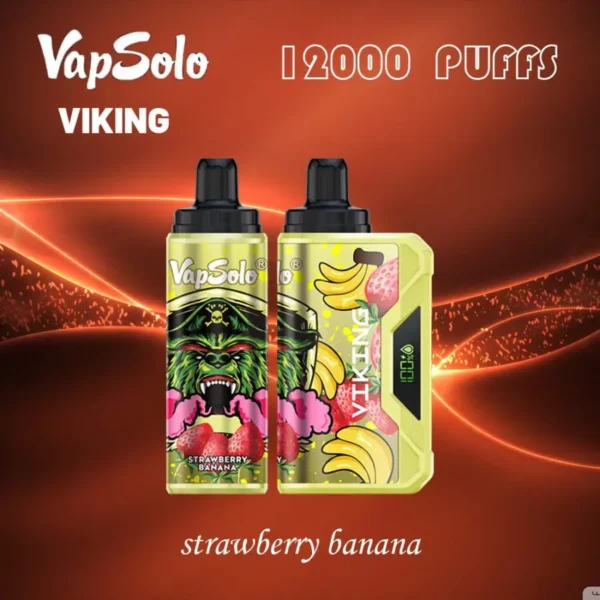 VapSolo Viking 12000 Puffs 2% 5% Stilo de vaporizator reîncărcabil de unică folosință cu conținut scăzut de nicotină Cumpărați cu ridicata - JumpVape - 4