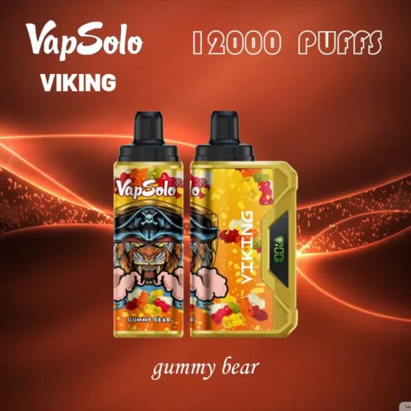 VapSolo Viking 12000 Puffs 2% 5% Stilo de vaporizator reîncărcabil de unică folosință cu conținut scăzut de nicotină Cumpărați cu ridicata - JumpVape - 9