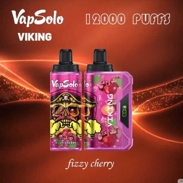 VapSolo Viking 12000 Puffs 2% 5% Stilo de vape reîncărcabil de unică folosință cu conținut scăzut de nicotină Cumpărați cu ridicata - JumpVape - 10