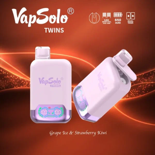 VapSolo Twins 20000 Puffs 2% 5% Pen za enkratno uporabo z nizko vsebnostjo nikotina, nakup na debelo - JumpVape - 11