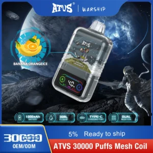 ATVS 30000 Puffs Dual Mesh 5% Vapes desechables recargables con bajo contenido de nicotina Compra a granel - JumpVape - 13