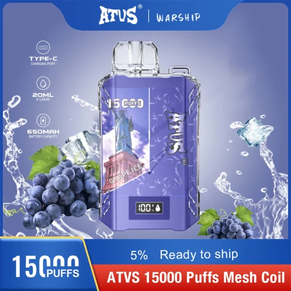 Atvs 15000 Puffs 5% Vapes desechables recargables con bajo contenido de nicotina Compra a granel al por mayor - JumpVape - 7