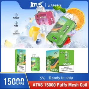 Atvs 15000 Puffs 5% Vapes desechables recargables con bajo contenido de nicotina Compra a granel al por mayor - JumpVape - 17