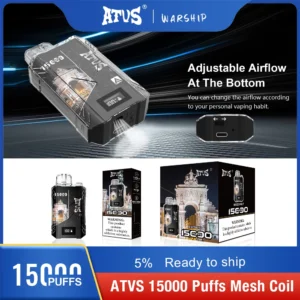 Atvs 15000 Puffs 5% Vapes desechables recargables con bajo contenido de nicotina Compra a granel al por mayor - JumpVape - 15