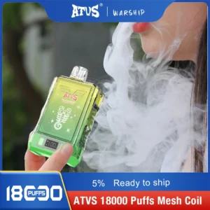 Atvs Warship 18000 Puffs 5% Vapes desechables recargables con bajo contenido de nicotina Compra a granel al por mayor - JumpVape - 13