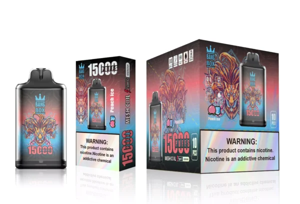 Bang Box S1 15000 Puflar 0% 2% 3% 5% Düşük Nikotinli Şarj Edilebilir Tek Kullanımlık Vapes Kalemi Toplu Toptan Satın Al - JumpVape - 11