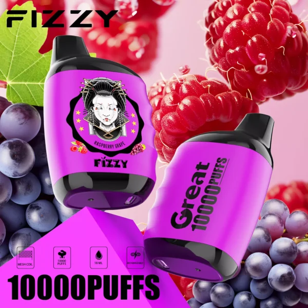 Fizzy Great 10000 Puffs 2% 5% Low Nicotine Rechargeable Disposable Vapes Pen Bulk Buy Wholesale - JumpVape - 5