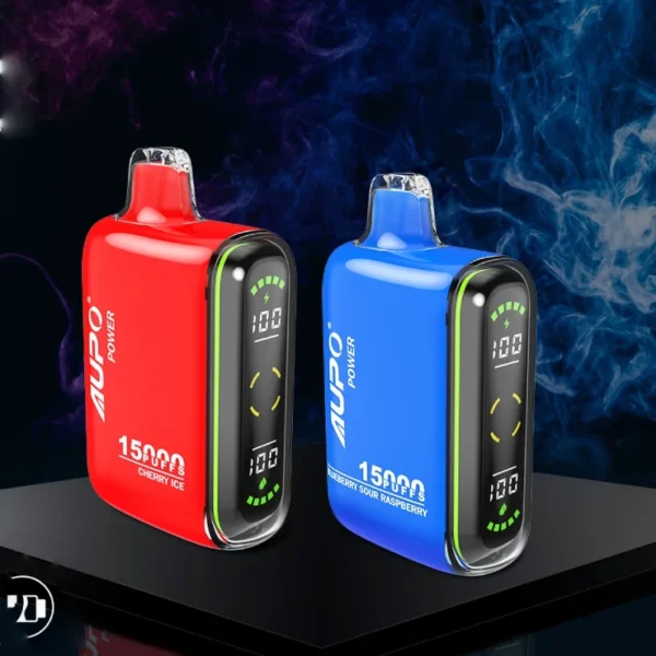 AUPO 15000 Puffs Çift Mesh LED Ekran 2% Düşük Nikotinli Şarj Edilebilir Tek Kullanımlık Vapes Kalem Toplu Toptan Satın Al - JumpVape - 1