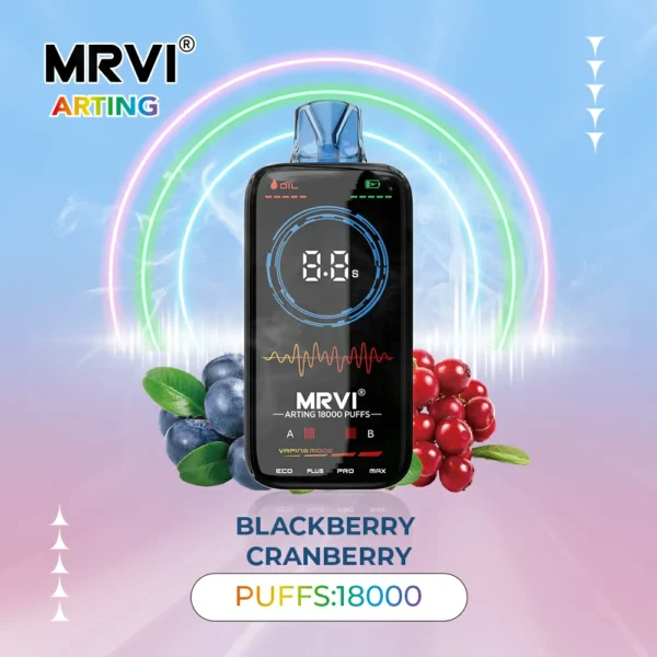 MRVI Arting 18000 Puffs Полноэкранный дисплей с двойной сеткой 2% 5% Аккумуляторная одноразовая ручка для вейпов с низким содержанием никотина Купить оптом - JumpVape - 11