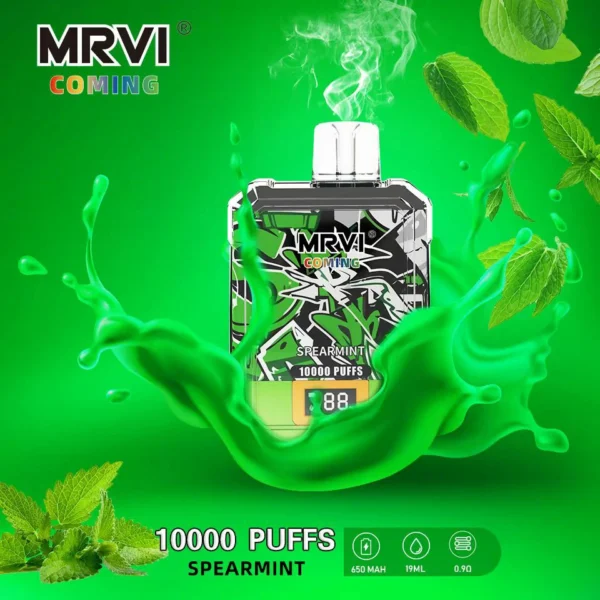 MRVI Coming 10000 Puffs Digital Screen 2% 3% 5% Low Nicotine Rechargeable Disposable Vapes Pen Bulk Buy Wholesale - JumpVape - 7