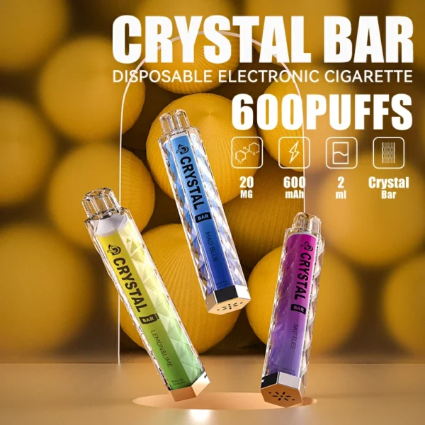 MYDE Crystal Bar 600 Puffs 2% Jednorazowy Vapes Pen o niskiej zawartości nikotyny Kup hurtowo - JumpVape - 1