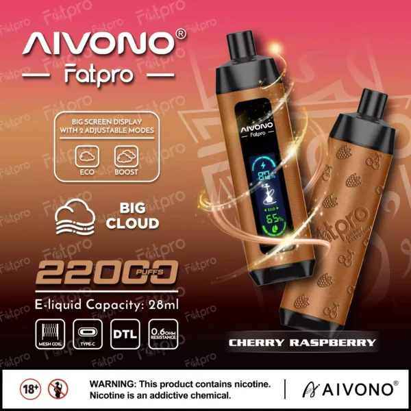 AIVONO Fatpro 22000 Puffs Narghilè Schermo digitale 0% 2% 3% 5% Penna per vapori usa e getta ricaricabile a basso contenuto di nicotina all'ingrosso Acquista all'ingrosso - JumpVape - 2