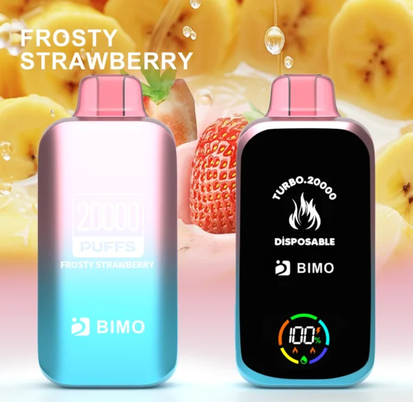 BIMO Turbo 20000 Puffs Visas ekranas 0% 2% 5% Mažai nikotino įkraunamas vienkartinis Vapes Pen masinis pirkimas didmeninė prekyba – JumpVape – 9