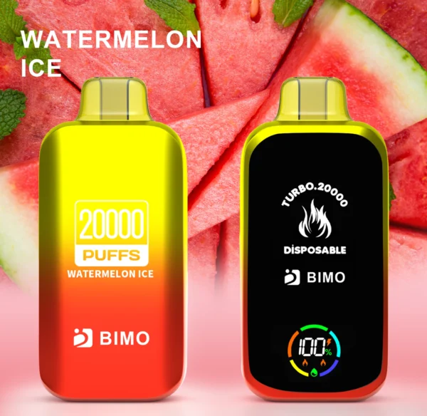 BIMO Turbo 20000 Puffs Visas ekranas 0% 2% 5% Mažai nikotino įkraunamas vienkartinis Vapes Pen masinis pirkimas didmeninė prekyba – JumpVape – 8