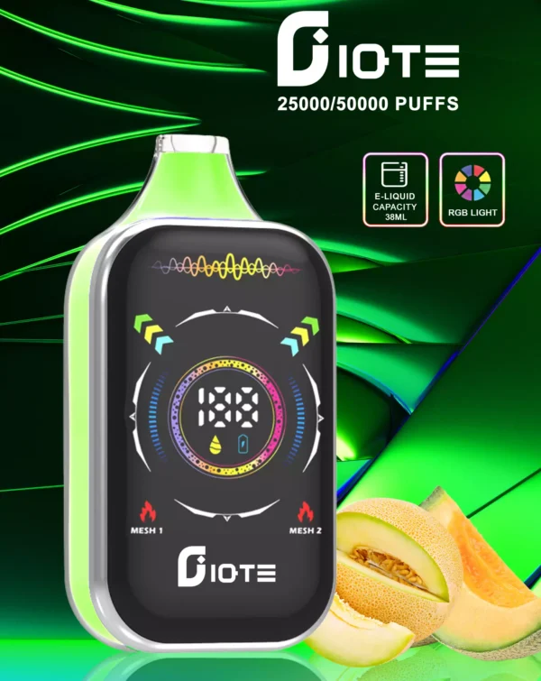 IQTE 50000 Puffs Dual Mesh RGB Full Screen 0% 2% 5% Low Nicotine Rechargeable Disposable Vapes Pen Bulk Buy Wholesale - JumpVape - 5